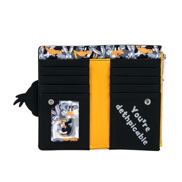 Loungefly Looney Tunes Daffy Duck Cosplay Wallet - Picture 6 of 7